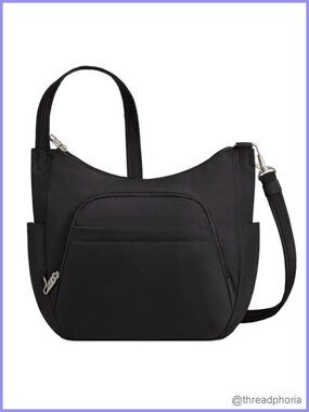 Anti-Theft Crossbody Bucket Bag Slash Resistant RFID Travel